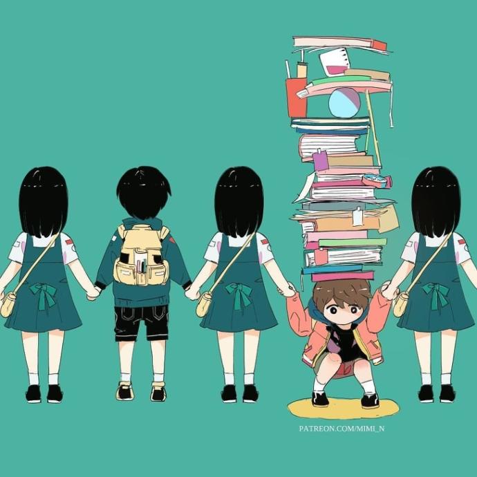 Ruhumuzda Gizli Kalan Duyguları Anime Karakterleriyle Ortaya Çıkaran Sanatçıdan 15 Çalışma!