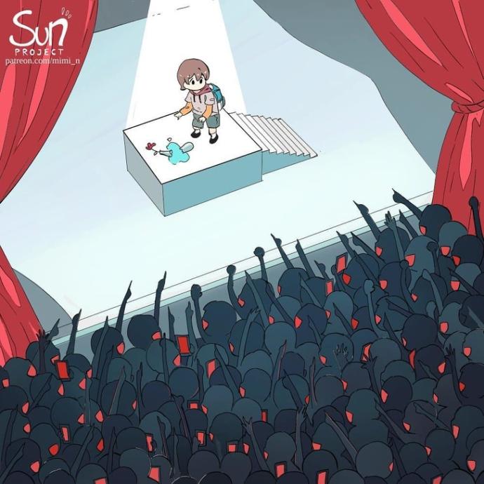 Ruhumuzda Gizli Kalan Duyguları Anime Karakterleriyle Ortaya Çıkaran Sanatçıdan 15 Çalışma!