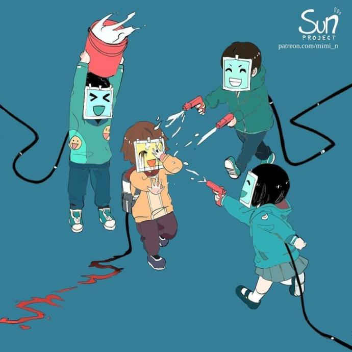 Ruhumuzda Gizli Kalan Duyguları Anime Karakterleriyle Ortaya Çıkaran Sanatçıdan 15 Çalışma!