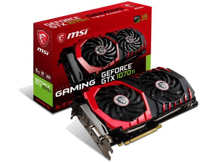 MSI VGA GeForce GTX 1070 TI