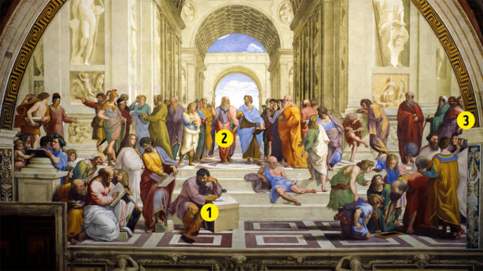 Raffaello Sanzio, Atina Okulu / 1509-1511
