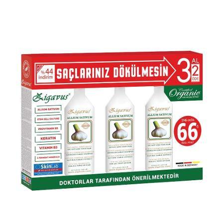 Zigavus Sarımsaklı Şampuan