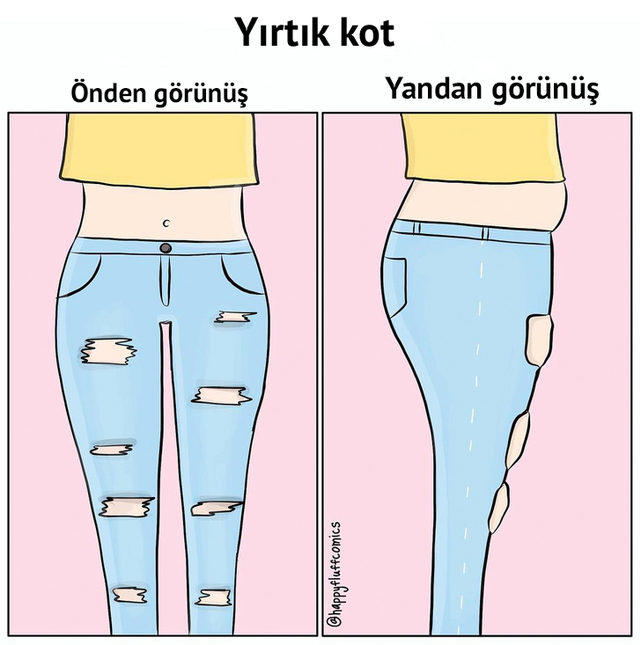 Gündelik Yaşamda Kadınların Karşılaştıkları 7 Probleme Eğlenceli Bir Bakış Açısı