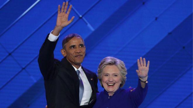 Barack Obama ve Hillary Clinton