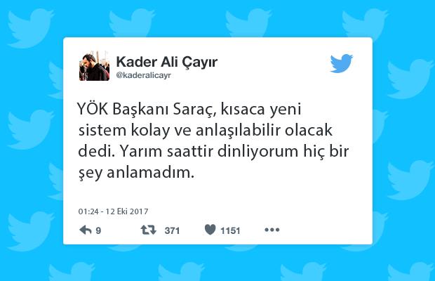 Atılan tweetler