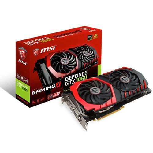 MSI Nvidia 6GB GTX1060 GAMING X 6G GDDR5 192 Bit Ekran Kartı