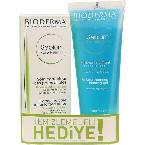 Bioderma Sebium Pore Refiner + Sebium Foaming Gel