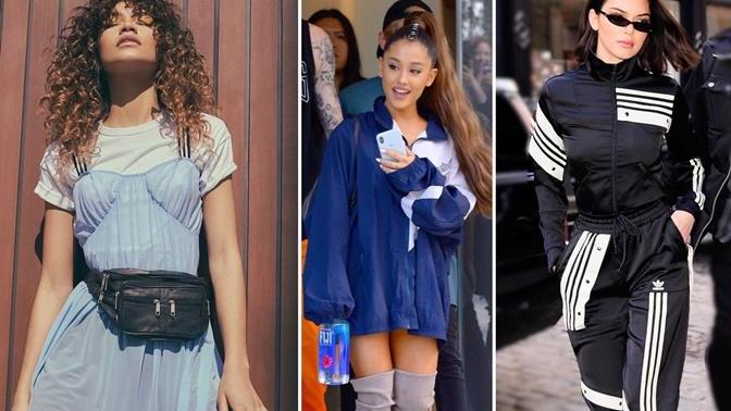Ünlü Kadınlardan 90'lar Stilinin 2018'de Hala Gideri Olduğunu Gösteren Kombinler!