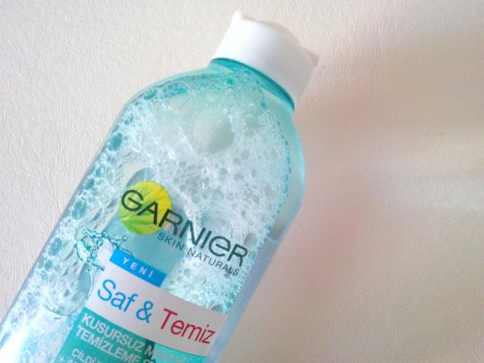 Garnier Saf & Temiz Micellar Kusursuz Makyaj Temizleme Suyu
