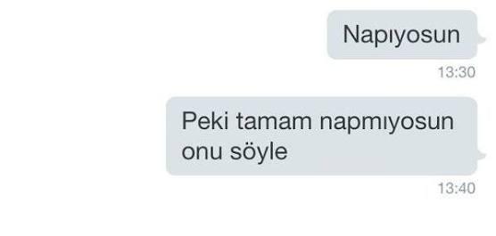 mesajlara geç yanıt veren kız tipi