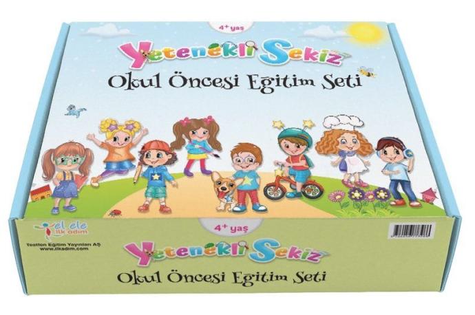 Yetenekli Sekiz Okul Öncesi Eğitim Seti (4-5 yaş)