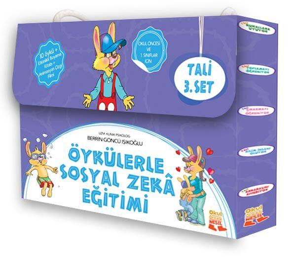 Tali - 3 Öykülerle Sosyal Zeka Eğitimi (10 Kitap Set)