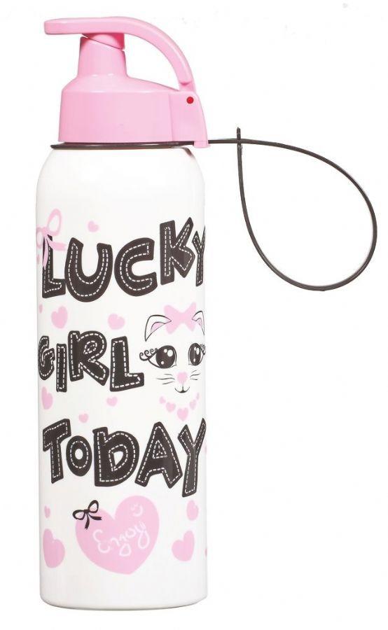Herevin 500 ml Opak Kırılmaz Matara - Lucky Girl Today