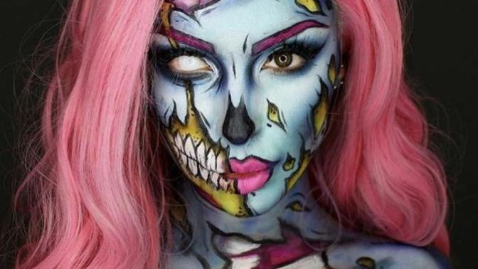 "Kanka Bu Kadar Uğraşmasaydın" Dedirten 10 Halloween Makyajı!