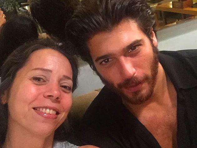 Can Yaman ve annesi