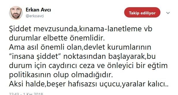 Şiddete hayır