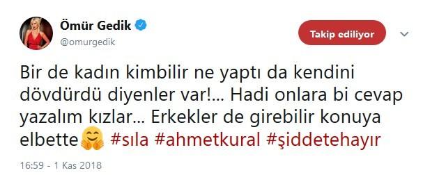Kimse şiddeti hak etmez