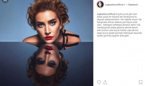 Tuğba Ekinci Ahmet Kurala destek verdi