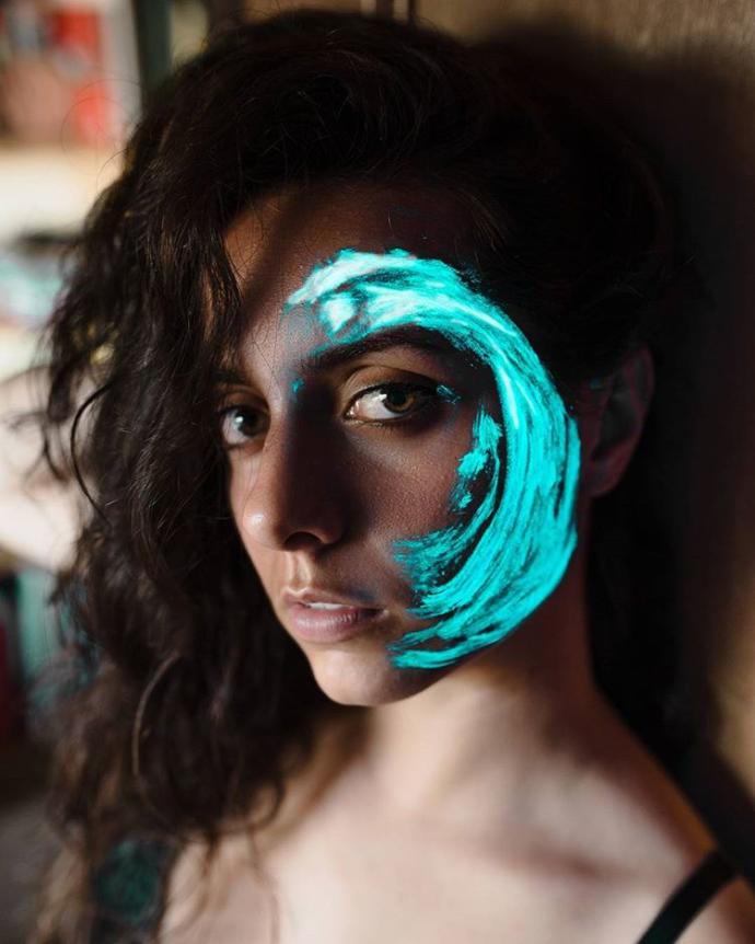 Neon Renkler İle Estetiğin Birleştiği Harika Portre Fotoğrafları!
