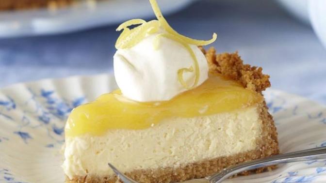 Ağızları Kamaştıracak Nefis Limonlu Cheesecake Tarifi