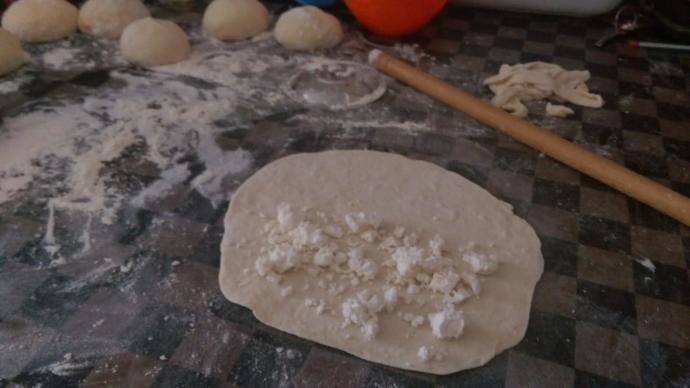 hamurun yuvarlanması ve açılış şekli