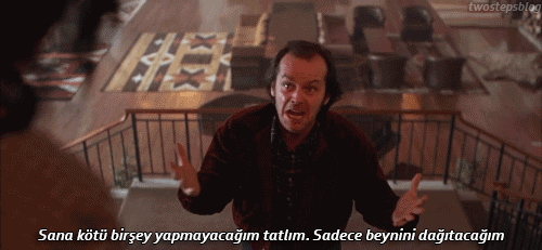 Beyinlerini dağıtalım :D şaka şaka