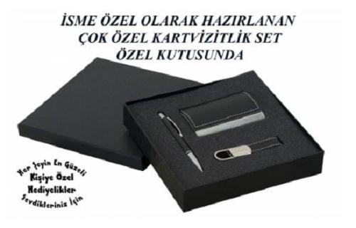 Kartvi̇zi̇tli̇k + Kalem + Anahtarlık Seti̇