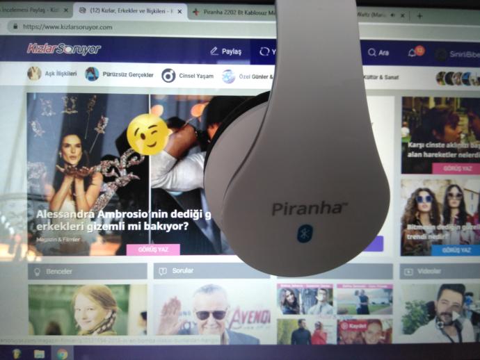 Piranha 2202BT Kablosuz Bluetooth Kulaklık
