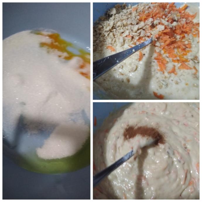 Havuçlu Cevizli Tarçınlı Kek Tarifi