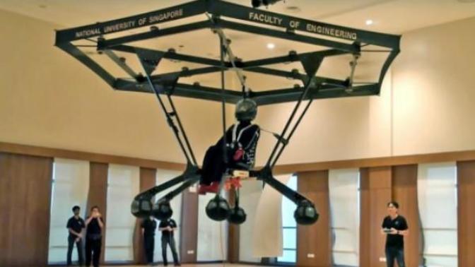 "Abi Adamlar Yapmış Be" Dedirten, Dünyanın En Harika Teknolojik Ürünü: İnsan Taşıyan Drone!