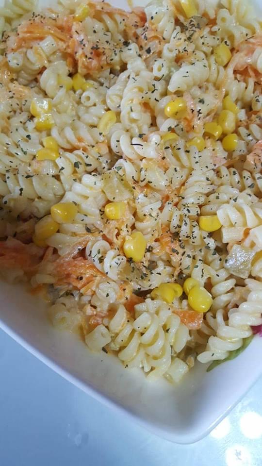 Atıştırmalık Havuçlu Makarna Salatası