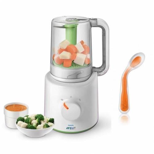 Avent SCF870/22 2'si 1 Arada Buharlı Pişirici ve Blender