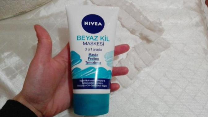 Nivea 3'ü 1 Arada Beyaz Kil Maskesi İnceleme!