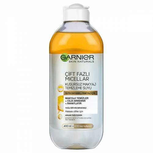 Garnier Cift Fazlı Micellar Kusursuz Makyaj Temizleme Suyu 400 Ml