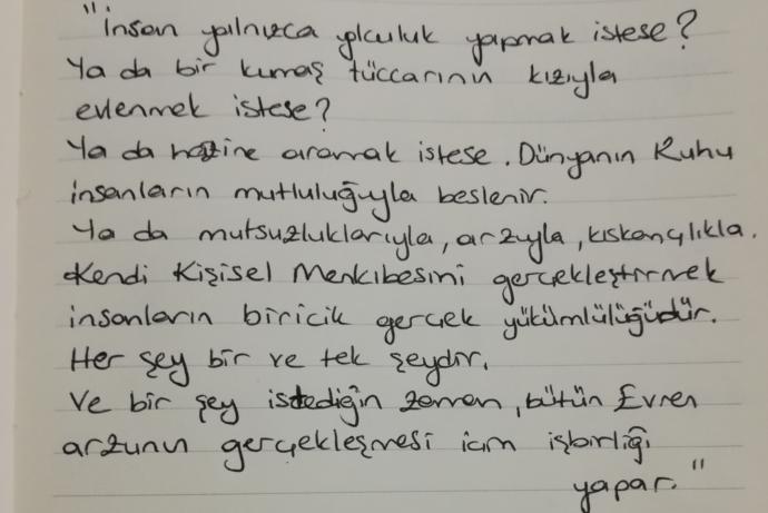Kendi Kişisel Menkıbeni Gerçekleştirmektir 