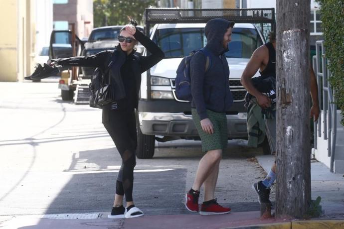 Metin Hara ile Adriana Lima Her Fırsatta Spor Yapıyor
