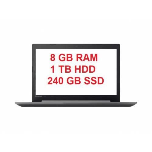 LENOVO NB V330-15IKB 81AX00DQTXA I5-8250U 8GB 1TB + 240GB M2 SSD 15.6 2GB
