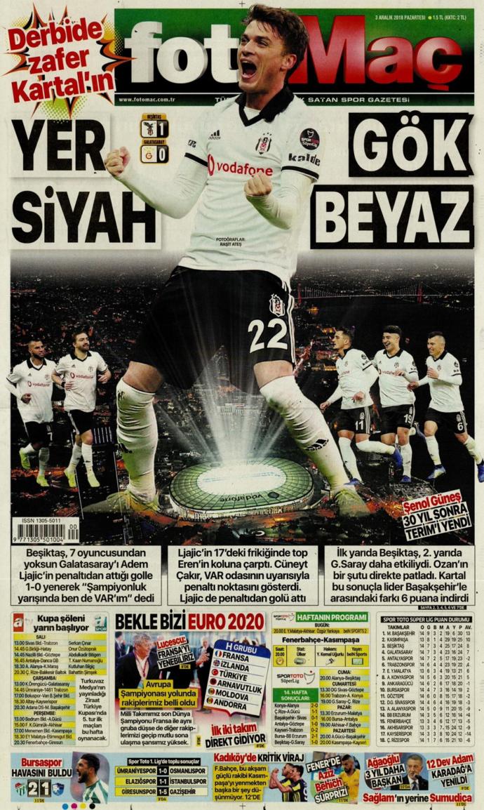 Fotomaç: Yer Siyah Gök Beyaz