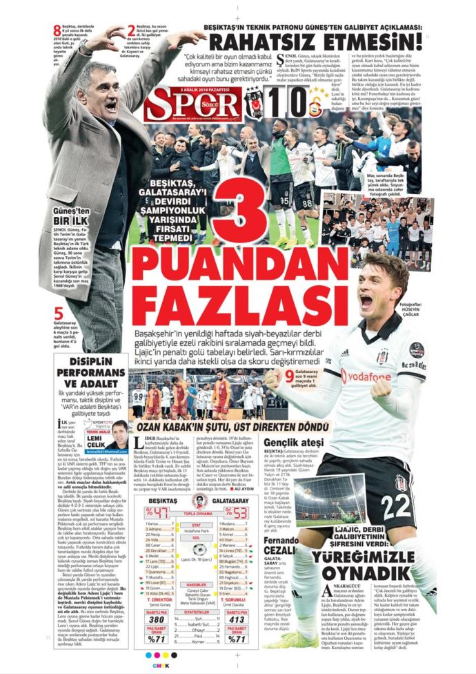 Sözcü: 3 Puandan Fazlası