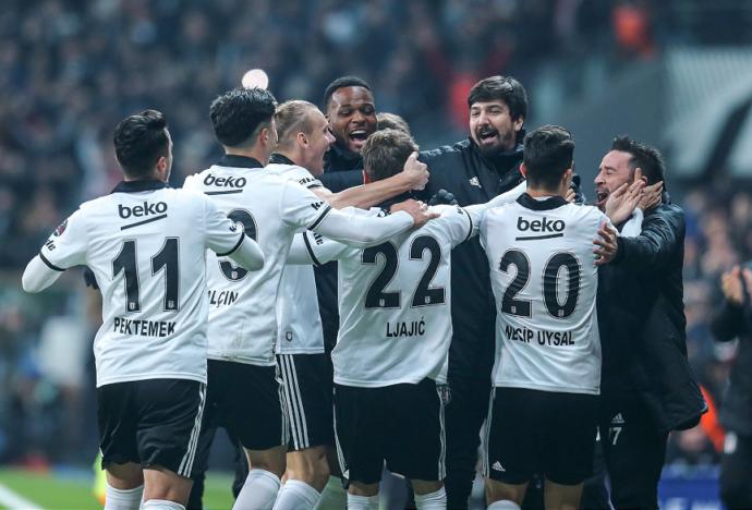 Beşiktaş, Galatasaray Galibiyetiyle Büyük Moral Kazandı