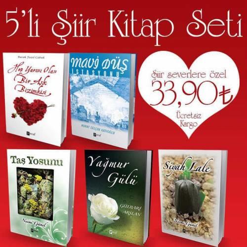 Aşk dolu dizilmiş şiir kitapları