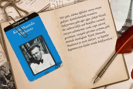 Türk kahvesi olmadan fotoğraf çekilemeyen kitap: Kürk Mantolu Madonna