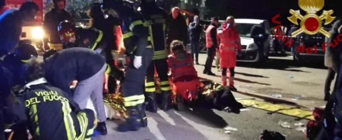 İtalya'da 6 kişi İzdiham Nedeniyle Hayatını Kaybetti
