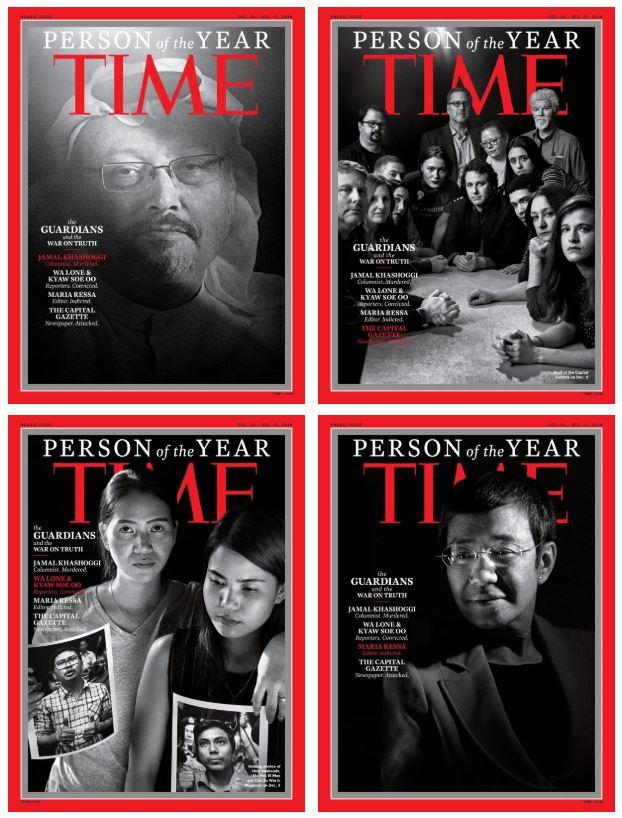 TIME Dergisi Aralarında Cemal Kaşıkçının da bulunduğu Yılın Kişilerini Seçti