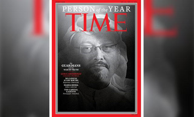 'Yılın Kişisi' Cemal Kaşıkçı, TIME