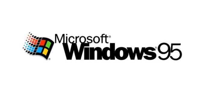 Renkli Windows 95 Logosu