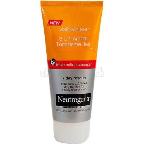 Neutrogena Vısıbly Clear 3'ü 1 Arada Temizlik Jeli