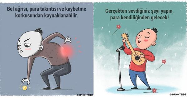 Sağlıklı Bir Vücut Sağlıklı Bir Zihinle Olur: Psikolog Susan Babel'in Bu Durumu Anlatan Harika Çizimleri