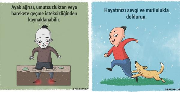 Sağlıklı Bir Vücut Sağlıklı Bir Zihinle Olur: Psikolog Susan Babel'in Bu Durumu Anlatan Harika Çizimleri