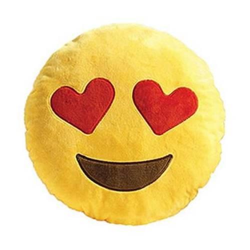 2) Aşkla bakan emoji yastığı